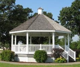 Build a Gazebo in Backyard Garden